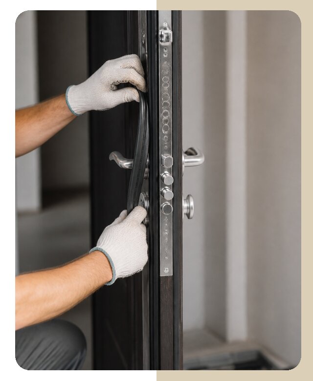 Установка уплотнителя двери в Соколе по цене от 2605 р. | ДвериЛегко-Скл