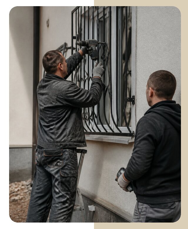 Установка наружных решеток в Соколе от 5105 р. | ДвериЛегко-Скл